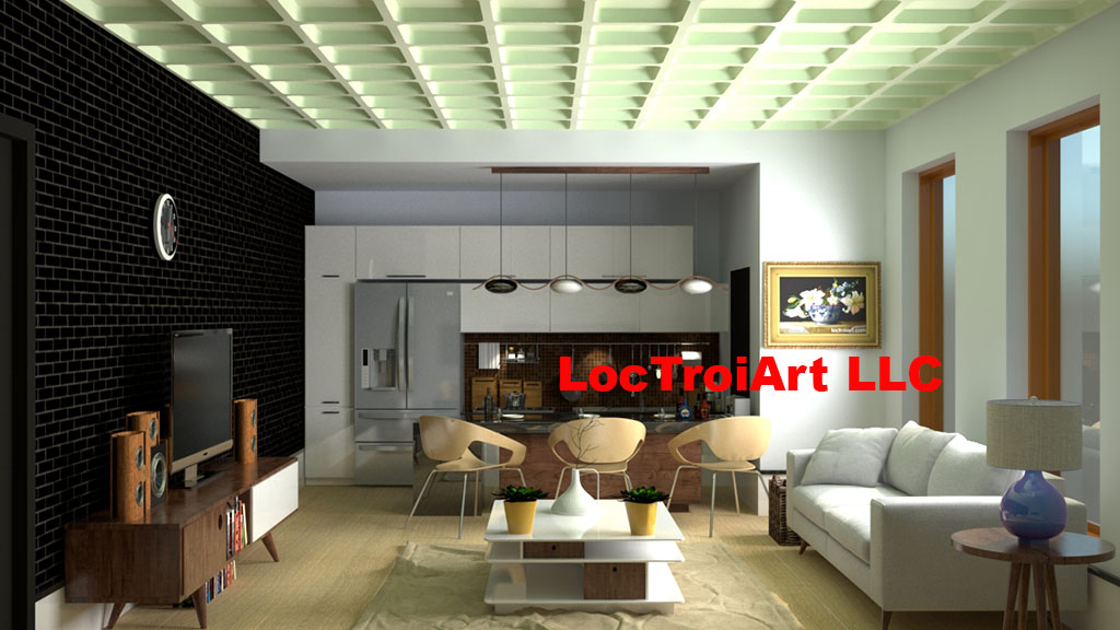 tranh đính đá viên tròn hoa bách hợp