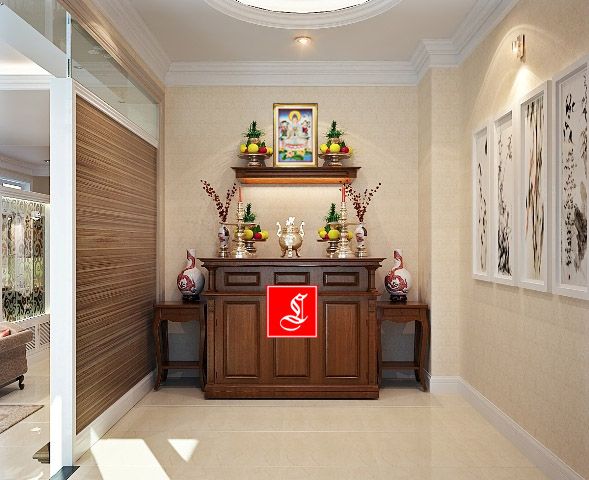 tranh đính đá Phật Bà và Thiện Tài Đồng Tử www.loctroiart.com